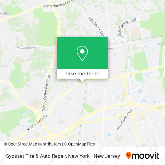 Syosset Tire & Auto Repair map