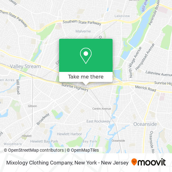 Mixology Clothing Company map