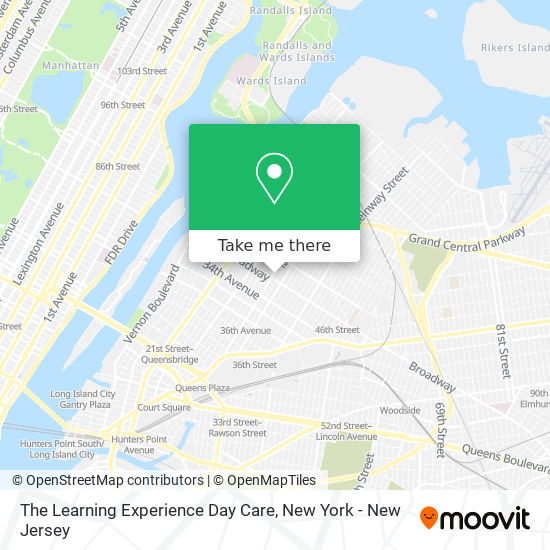 The Learning Experience Day Care map