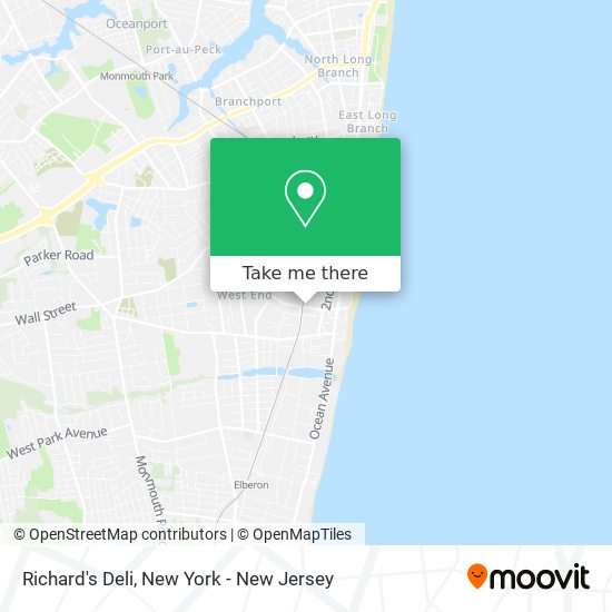 Richard's Deli map