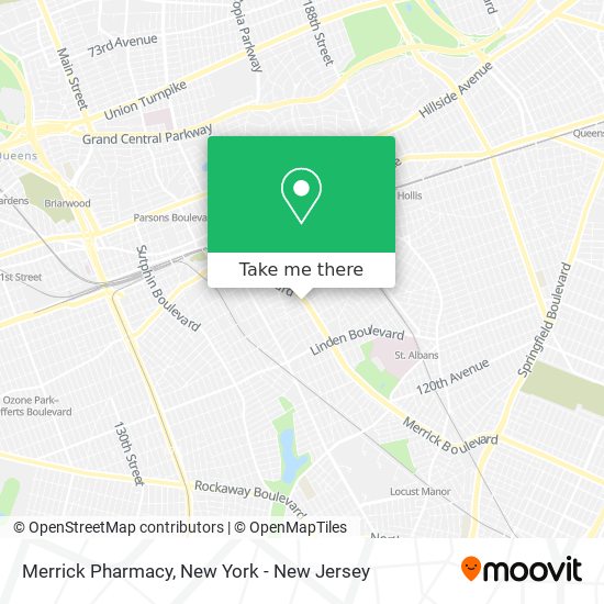 Merrick Pharmacy map