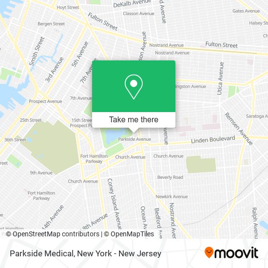 Parkside Medical map