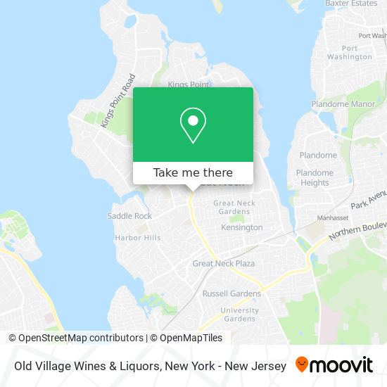 Old Village Wines & Liquors map