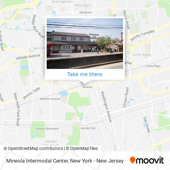 Mapa de Mineola Intermodal Center