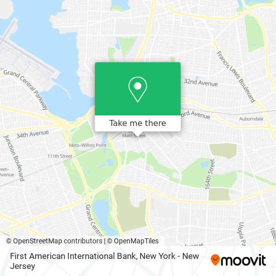 Mapa de First American International Bank