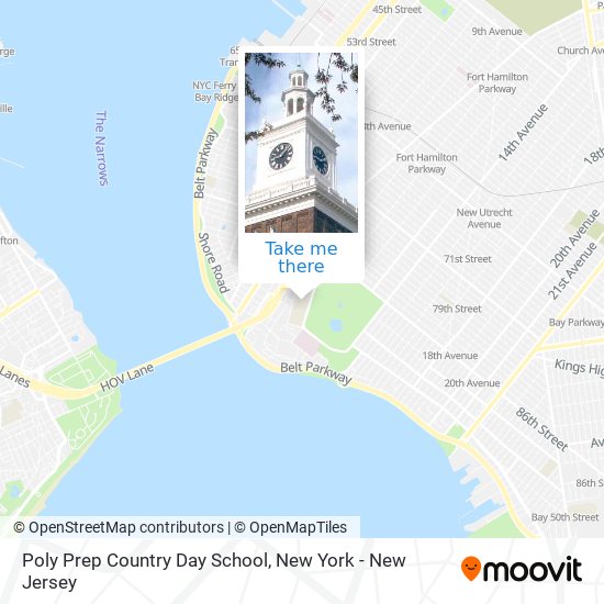 Poly Prep Country Day School map