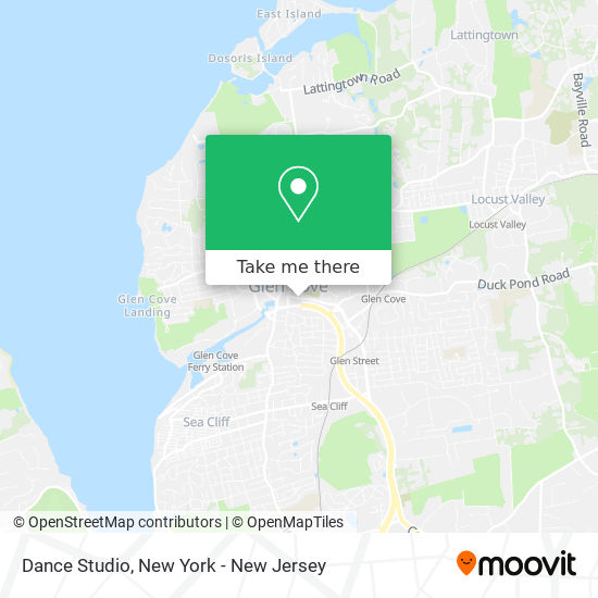 Dance Studio map