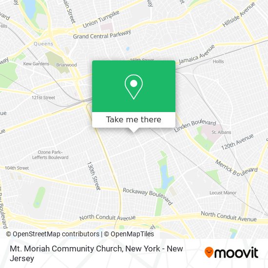 Mapa de Mt. Moriah Community Church