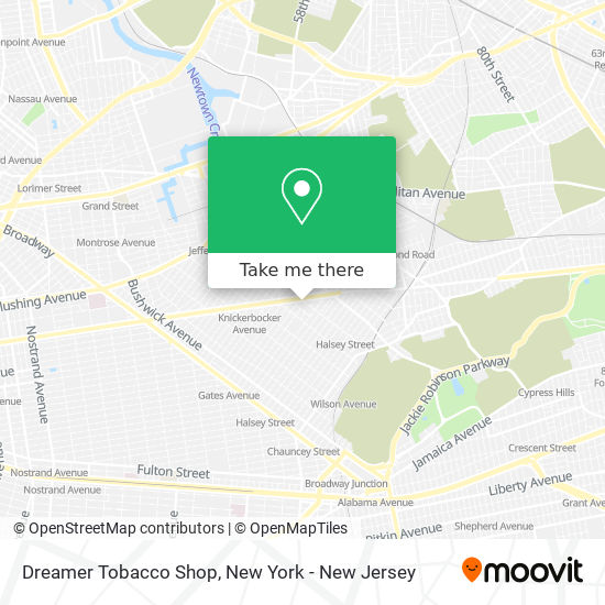 Dreamer Tobacco Shop map