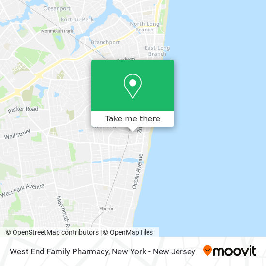 West End Family Pharmacy map