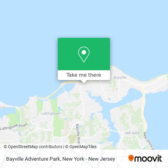 Mapa de Bayville Adventure Park