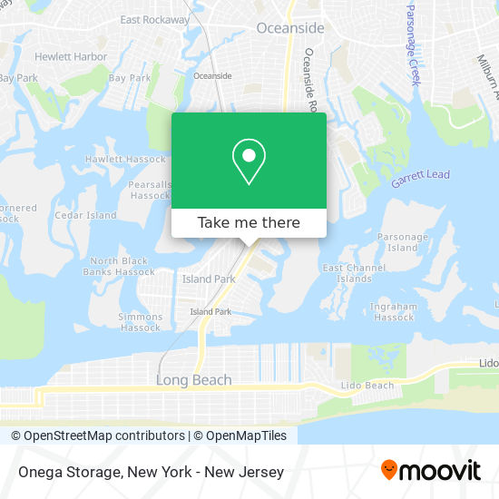 Onega Storage map