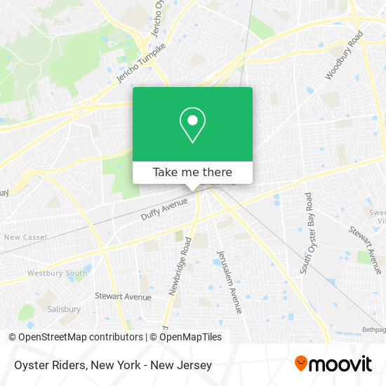 Oyster Riders map