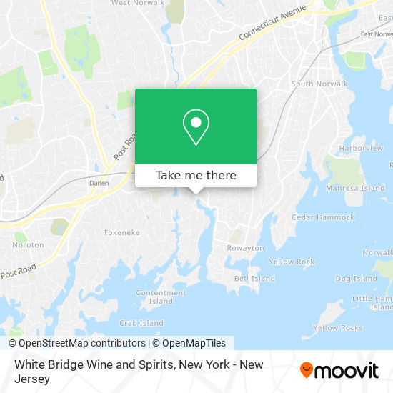 White Bridge Wine and Spirits map