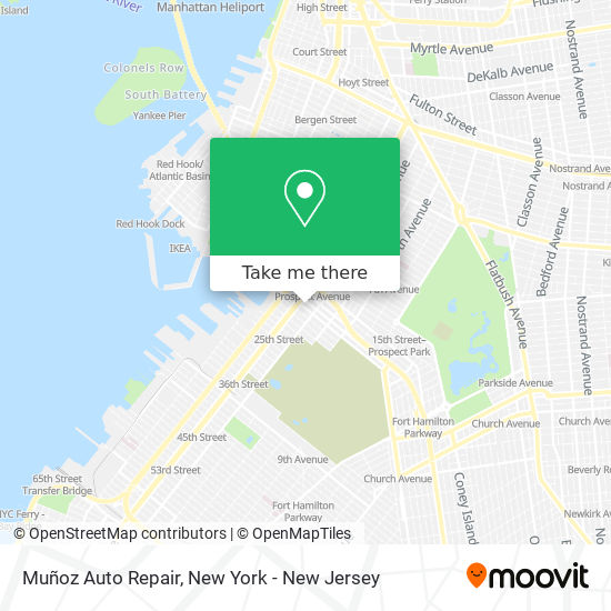 Muñoz Auto Repair map