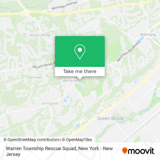 Mapa de Warren Township Rescue Squad