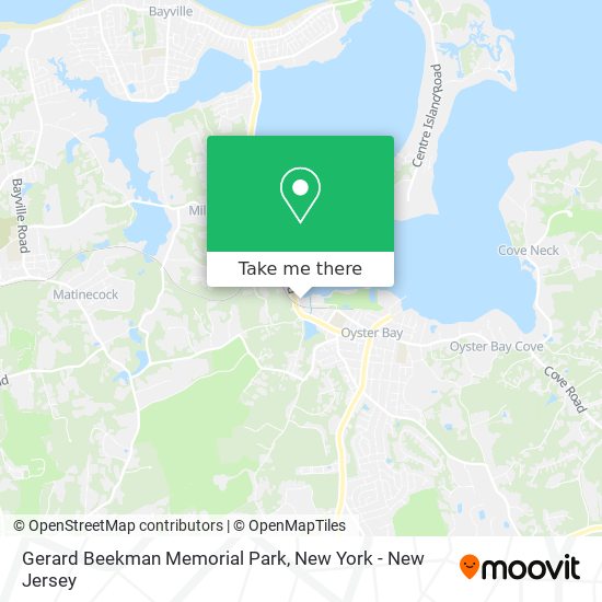 Gerard Beekman Memorial Park map
