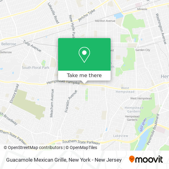 Guacamole Mexican Grille map