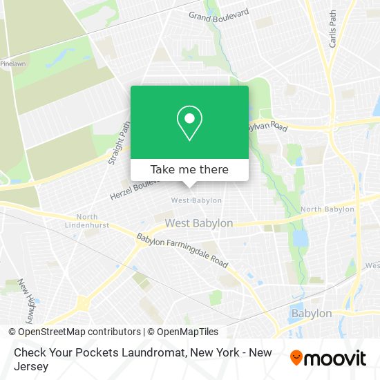 Mapa de Check Your Pockets Laundromat