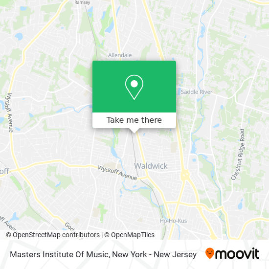 Masters Institute Of Music map