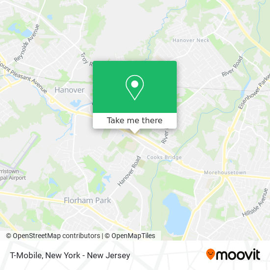 T-Mobile map