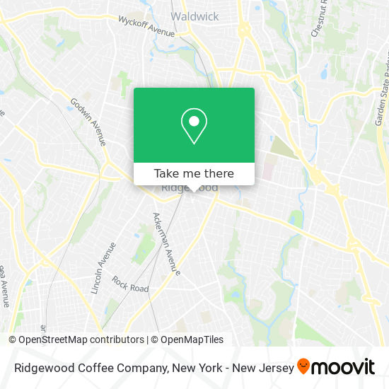 Ridgewood Coffee Company map