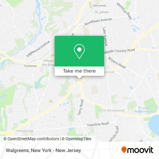 Walgreens map