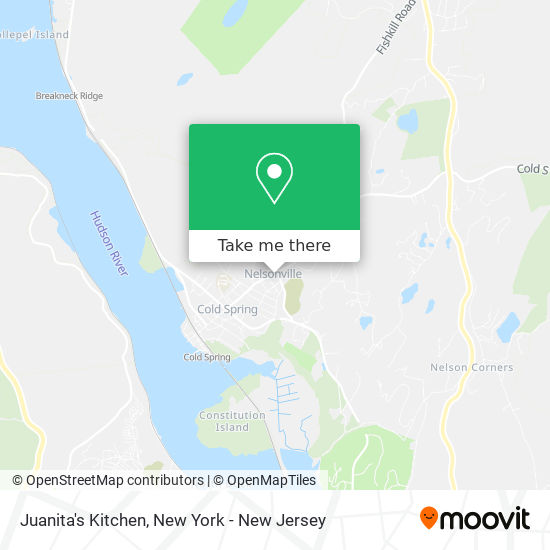 Juanita's Kitchen map