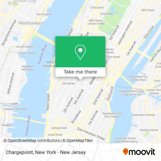 Chargepoint map