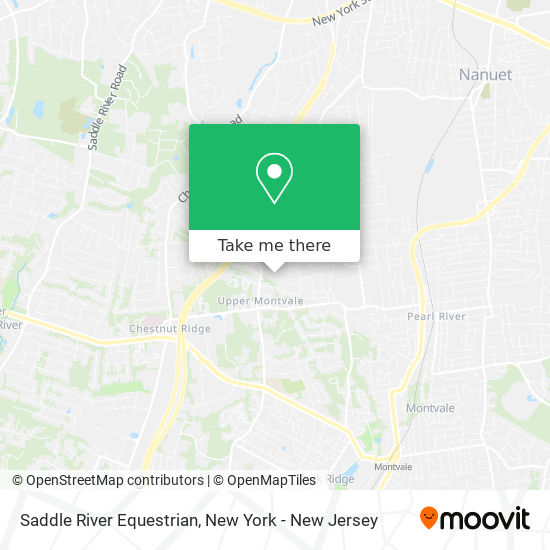 Mapa de Saddle River Equestrian