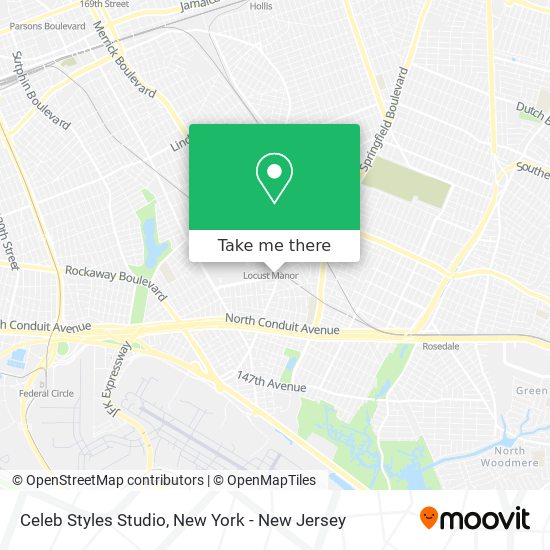 Mapa de Celeb Styles Studio