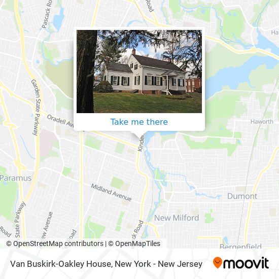 Mapa de Van Buskirk-Oakley House