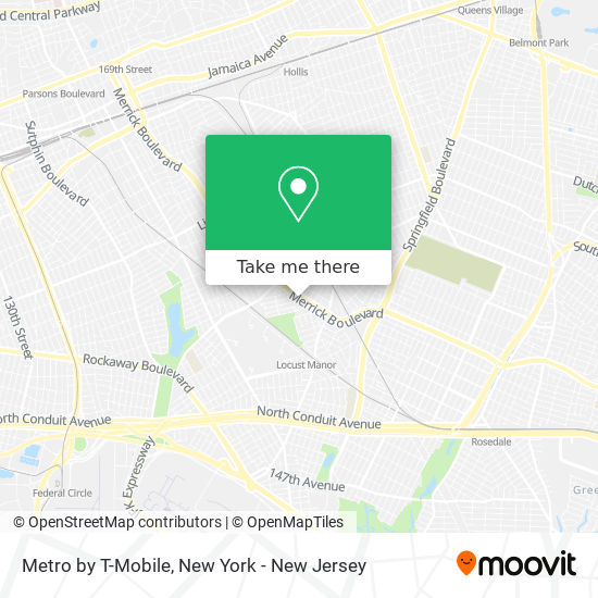 Metro by T-Mobile map