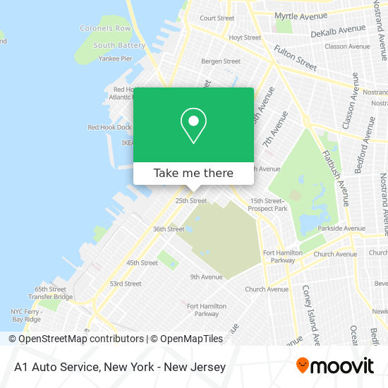 A1 Auto Service map