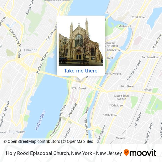 Mapa de Holy Rood Episcopal Church