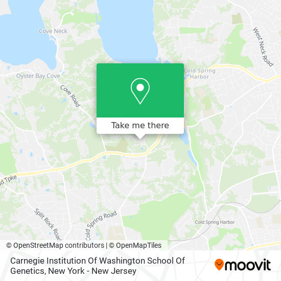 Carnegie Institution Of Washington School Of Genetics map