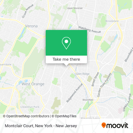 Montclair Court map