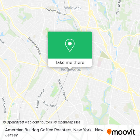 Mapa de Amercian Bulldog Coffee Roasters