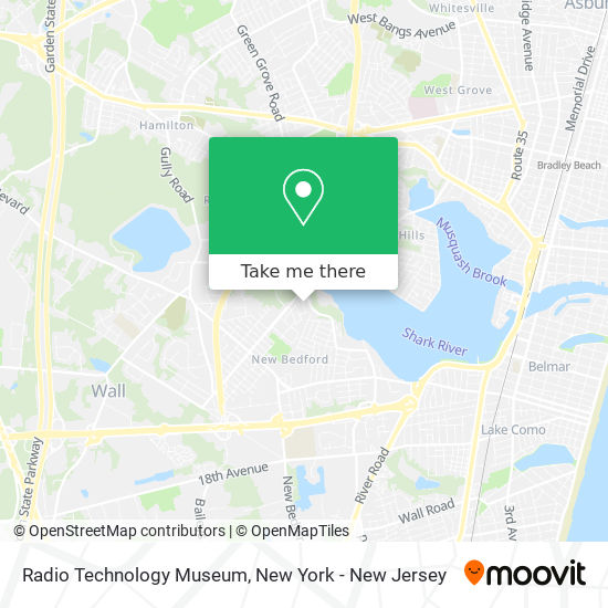 Radio Technology Museum map