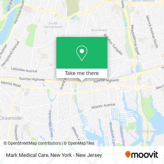 Mark Medical Care map