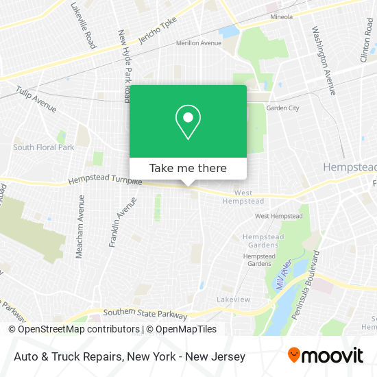 Mapa de Auto & Truck Repairs