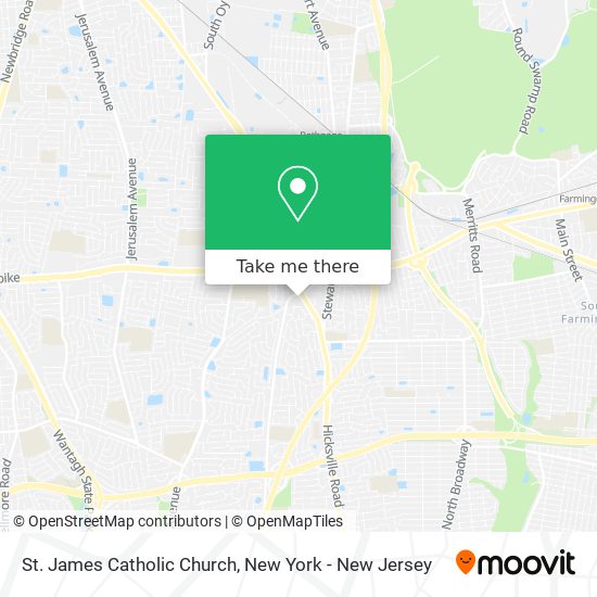 St. James Catholic Church map