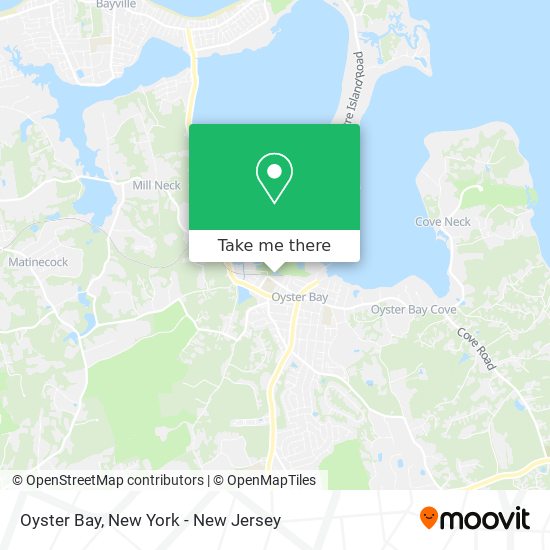 Oyster Bay map