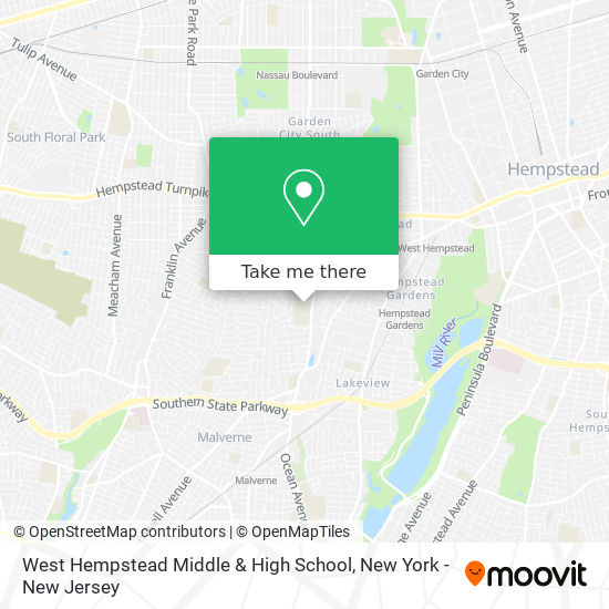 West Hempstead Middle & High School map