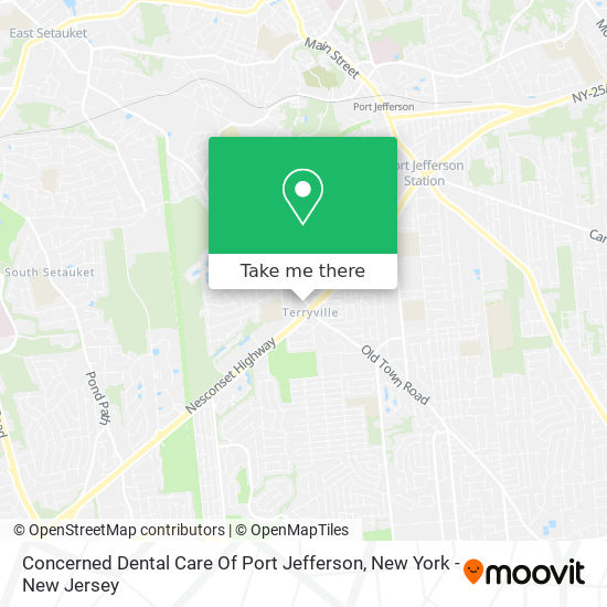 Mapa de Concerned Dental Care Of Port Jefferson