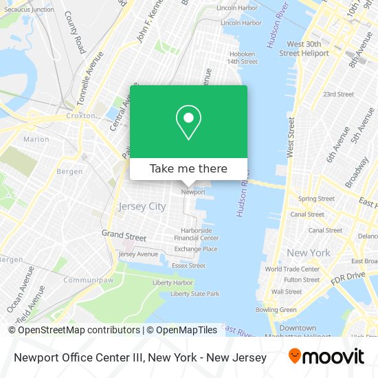 Newport Office Center III map