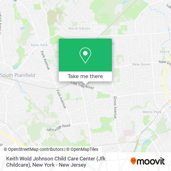 Mapa de Keith Wold Johnson Child Care Center (Jfk Childcare)