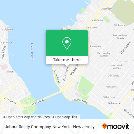 Jabour Realty Coompany map