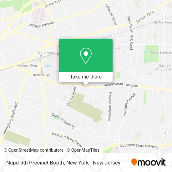 Ncpd 5th Precinct Booth map