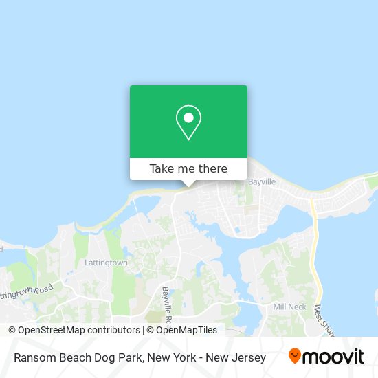 Ransom Beach Dog Park map